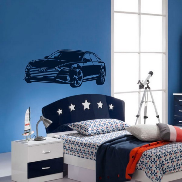Example of wall stickers: Audi A9 Prologue Avant